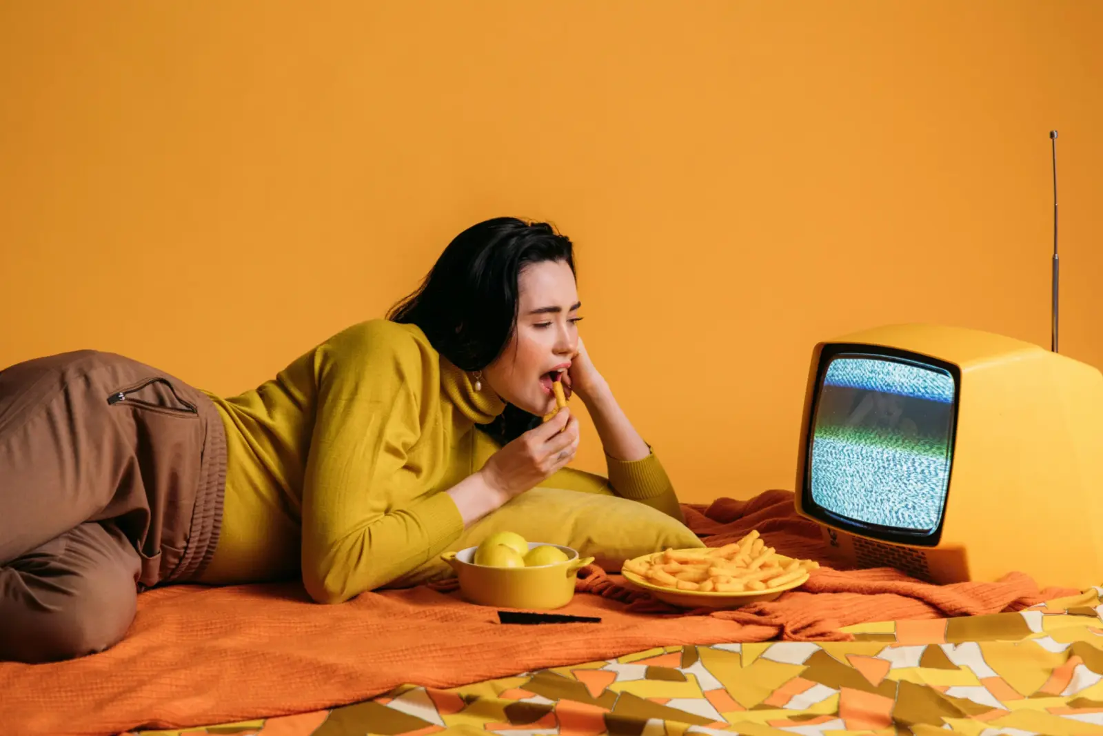 Streaming af direkte tv og underholdning på iPhone smartphone
